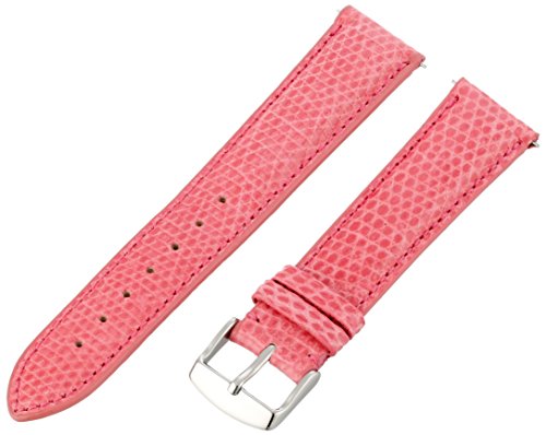 【中古】【未当てはめる・未開封品】Swiss Watch International 20?MM熱っぽいサクラ色Genuine Lizard Strap 20liz33?m