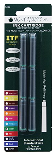 【中古】【未使用・未開封品】Monteverde InternatinalサイズカートリッジtoフィットFountainペン, 6?perパック 10,251円