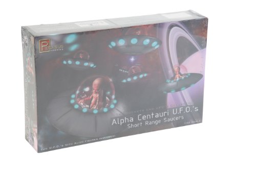 【中古】【未使用・未開封品】ペガサスホビー 1/32 アルファ・ケンタウリ星系UFO 短距離偵察型 09102|AJIMURA-SHOP