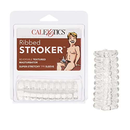【中古】【未使用・未開封品】Ribbed Reversible Masturbation Stroker by California Exotic Novelties