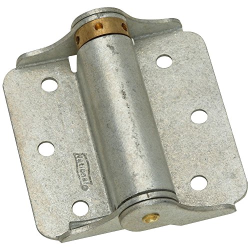 【中古】【未当て嵌める・未開封品】National Hardware N115-105 V125 自然調整能力のあるなスプリングヒンジ ジンクメッキ 2個容器に並べる