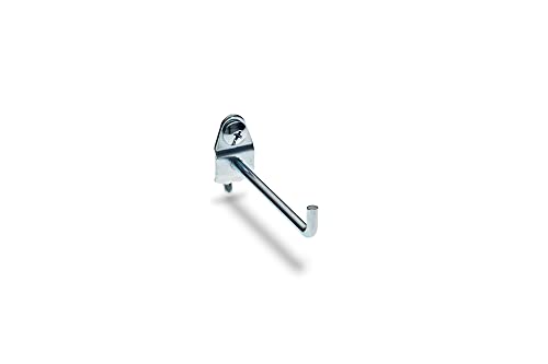 【中古】【未当て嵌める・未開封品】Triton Products 71319 DuraHook 2-3/4-Inch Single Rod 90 Degree Bend 3/16-Inch Diameter Zinc Plated Steel Pegboard Hook for DuraBoard or スポーツ・アウトドア-その他