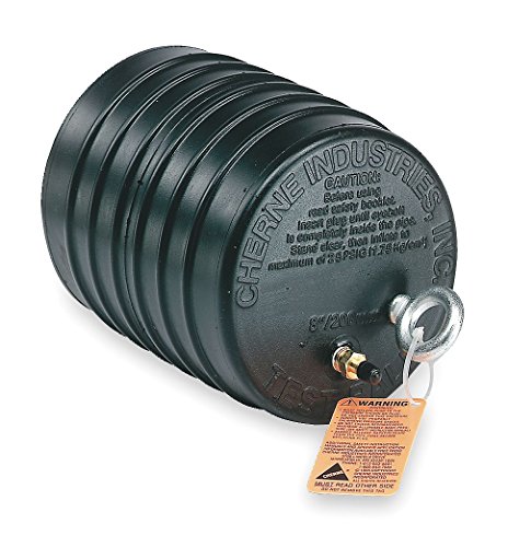 【中古】【未使用・未開封品】Cherne 10インチ テストボールプラグ 17 PSI、40フィート、041394