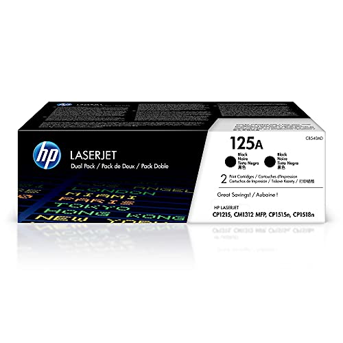 【中古】【未当て嵌める・未開封品】ヒューレット・パッカード 125A 色つや・レーザージェット・デュアルパック・プリント・カートリッジ 並行輸入品