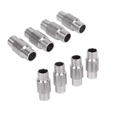 【中古】【未使用・未開封品】Aluminum Spacers for in-line skates (8-pk) Kryptonics GO FASTER! by Kryptonics