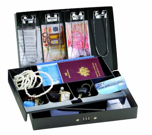 【中古】【未当て嵌める・未開封品】Master Lock 7147EURD Safe Deposit Box with Combination Lock Steel