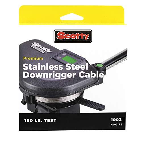 【中古】【未使用・未開封品】Stainless Downrigger Cable, 400', 150#