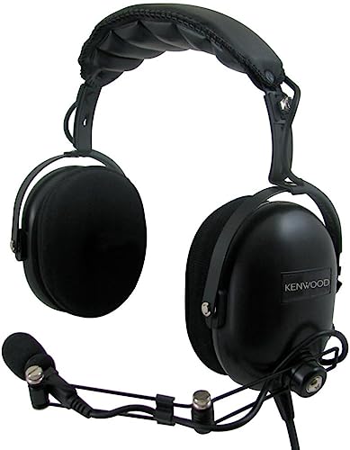【中古】【未当て嵌める・未開封品】Kenwood KHS-10-OH Noise Reduction Over-The-Headset with Noise Cancelling Boom Microphone and In-Line PTT, NRR 24 db by Kenwood