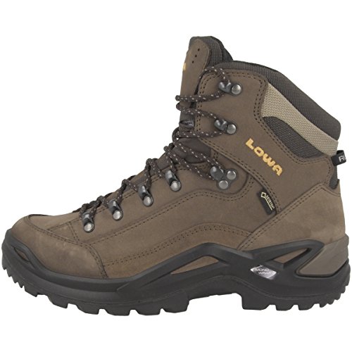 【中古】【未当て嵌める・未開封品】Lowa メンズ Renegade GTX ミッドハイキングブーツ, セピア色/セピア色。, 11