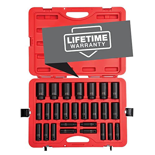 【中古】【未使用・未開封品】Sunex Tools SU2646 26 Pieces 1/2" Drive Deep Metric Impact Socket Set｜AJIMURA-SHOP