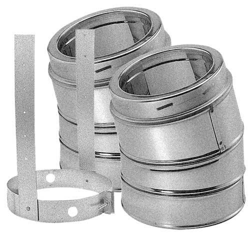 【中古】【未使用・未開封品】DuraVent 6dt-e15?K内部直径6?\"???DuraTechクラスA煙突パイプ???Double Wal、