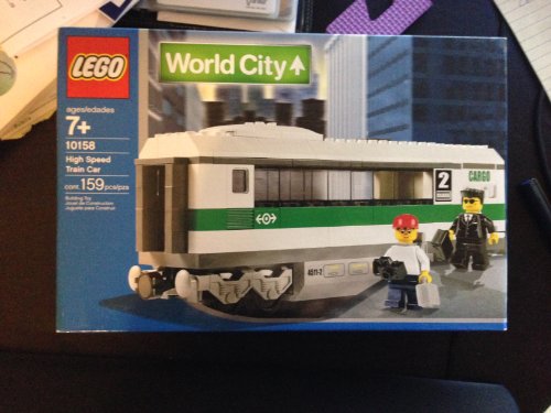 【中古】【未当て嵌める・未開封品】Lego (レゴ) 10158 High Speed Train Car 立ちはだかる 手あそび （並行輸入）