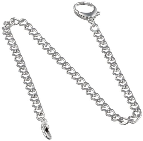 【中古】【未当て嵌める・未開封品】Charles Hubert 11.5 inch Solid Silver Pocket Watch Chain