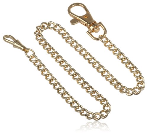 【中古】【未当て嵌める・未開封品】Charles-Hubert- Paris Stainless Steel Gold-Plated Pocket Watch Chain #3548-G