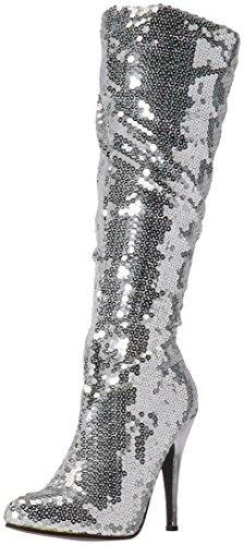 【中古】【未使用・未開封品】Tin (Silver) Adult Boots 錫(シルバー)大人のブーツ♪ハロウィン♪サイズ:10|AJIMURA-SHOP