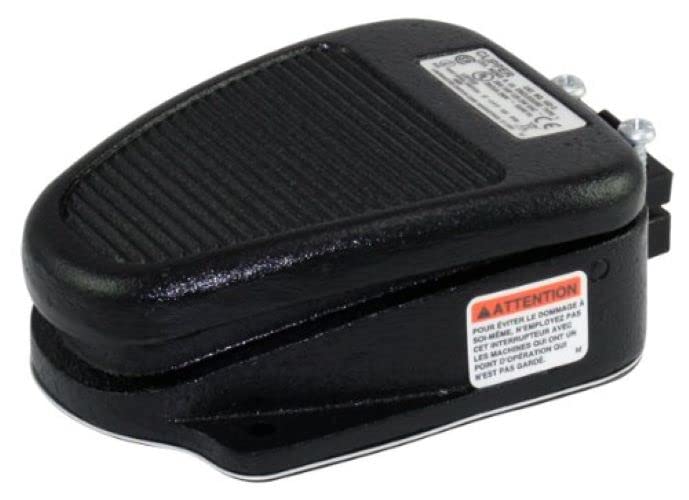 【中古】【未使用・未開封品】Linemaster 632-S Clipper Foot Switch, Electrical, Single Pedal, Momentary, Single Stage, No Guard, Black by Linemaster