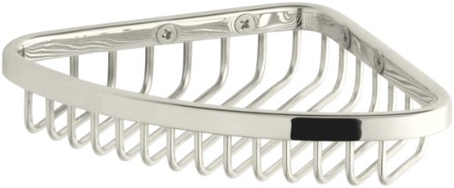 【中古】【未使用・未開封品】KOHLER 468878 小型シャワーバスケット 鮮やかな光沢ニッケル