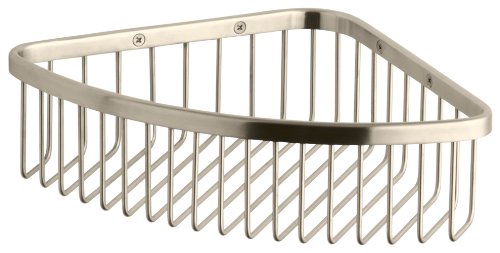 【中古】【未使用・未開封品】(Vibrant Brushed Bronze) - KOHLER K-1897-BV Large Shower Basket, Vibrant Brushed Bronze