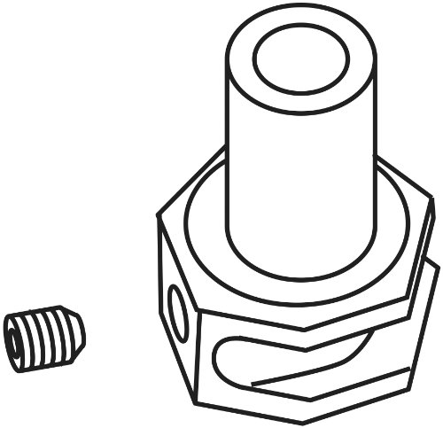 【中古】【未使用・未開封品】Delta RP52221 Adapter and Screw by DELTA FAUCET