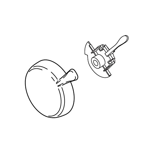【中古】【未当てはめる・未開封品】Delta RP51307 Lahara 17 Series Single Lever Handle Kit, Chrome by DELTA FAUCET