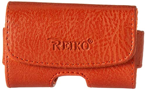 【中古】【未使用・未開封品】Reikoワイヤレス水平ポーチhp1022?aサイズ: Mオレンジ3.5?\
