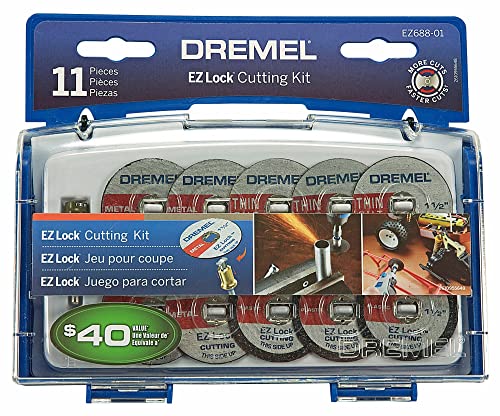 【中古】【未当て嵌める・未開封品】Dremel（ドレメル） 切り立てる一揃いの道具 EZ688-01 EZ Lock Mini Cutting Kit for Metal and Plastic [並行輸入品]