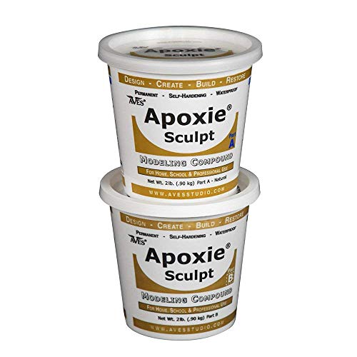 【中古】【未使用・未開封品】Apoxie Sculpt 4 Lb. White Epoxy Clay by Aves