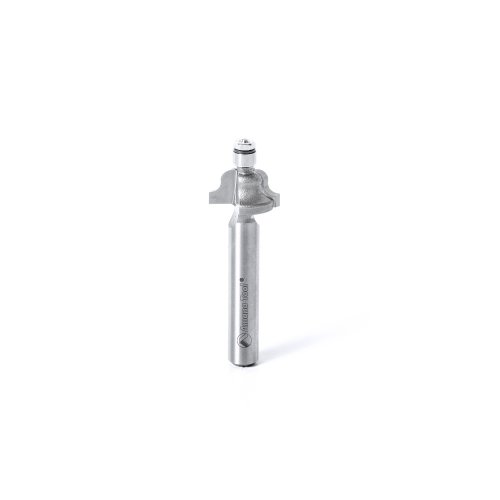 【中古】【未使用・未開封品】Amana Tool MR0104 Roman Ogee with Mini Ball Bearing Guide 9/16-Inch Diameter, 3/32-Inch Radius, 1/4-Inch Shank Carbide Tipped Router Bi