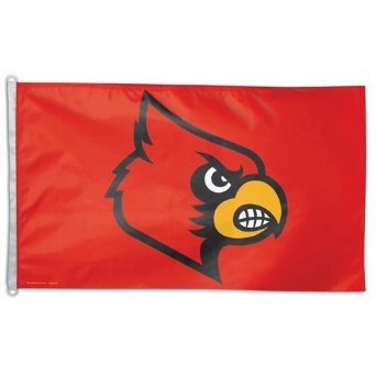 【中古】【未当てはめる・未開封品】(Louisville Cardinals) - Louisville Cardinals Flag - 3 x 5 Cardinals House Flag