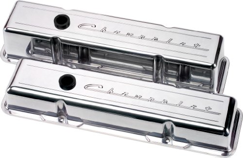 【中古】【未使用・未開封品】Billet Specialties 95223 スクリプトトールバルブカバー 小さなブロックシボレー用|AJIMURA-SHOP