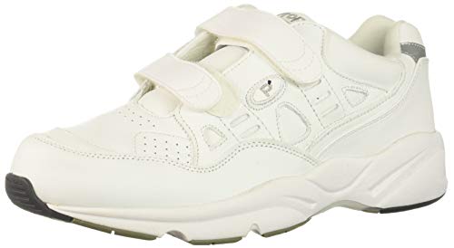 【中古】【未当て嵌める・未開封品】[Propet] Men\u0027s Stability Walker Strap Walking Shoe, White, 9 3E US