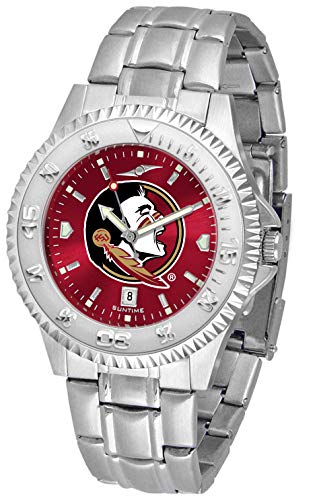 【中古】【未使用・未開封品】Florida State Seminoles FSU NCAAメンズスチールAnochrome時計
