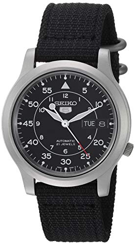 【中古】【未当て嵌める・未開封品】[セイコーインポート]SEIKO import ウオッチ 外国で模範例 メッシュ胴締め 自動小銃巻 黒いこと SNK809K2 メンズ [並行輸入品]