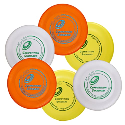 【中古】【未使用・未開封品】Hyperflite K-10 Competition Standard Dog Disc 6 Pack