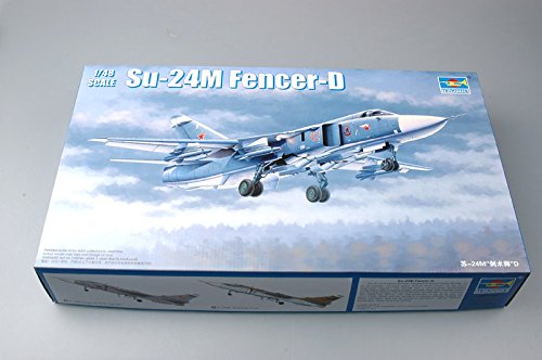 【中古】【未使用・未開封品】トランペッター 1/48 ロシア空軍 Su-24M フェンサーD プラモデル