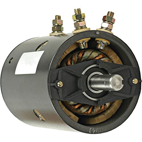 【中古】【未使用・未開封品】DB Electrical LPL0015 Pump Motor for Warn Keyed Shaft Heavy Duty 8274 46-2262, MBJ4401, MBJ4401S / Warn 7536 W-8941