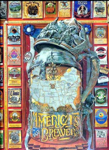 【中古】【未使用・未開封品】White Mountain Puzzles America's Best Brewers