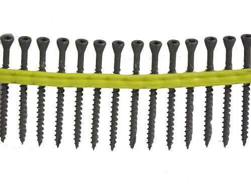 【中古】【未当て嵌める・未開封品】Quik Drive DTHQ2S Trim Head Screw for Deck and Dock 2-Inch with Quik Guard Corrosion Protection by Quik Drive