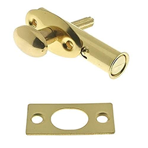 【中古】【未当て嵌める・未開封品】Idh by St. Simons 28500-003 Solid Brass Mortise Door Bolt, Polished Brass その他-スポーツ・アウトドア