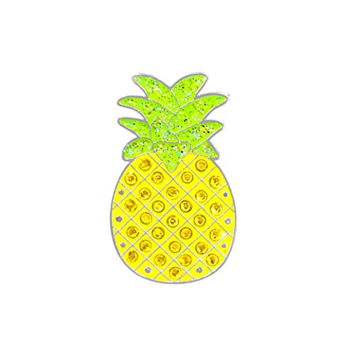 【中古】【未使用・未開封品】Crystal Golf Ball Marker & Hat/ Visor Clip - Pineapple|AJIMURA-SHOP
