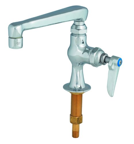 【中古】【未使用・未開封品】T\u0026S Brass B-0208 Single Pantry Faucet with Single Hole Base, Deck Mount and 6-Inch Cast Spout by T\u0026S Brass