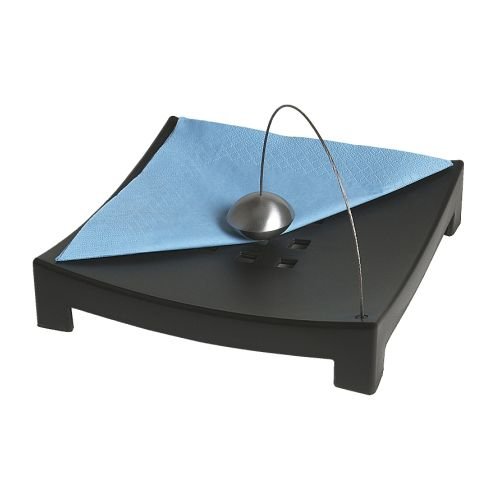 【中古】【未当て嵌める・未開封品】Ikea Napkin Holder, Black by Ikea