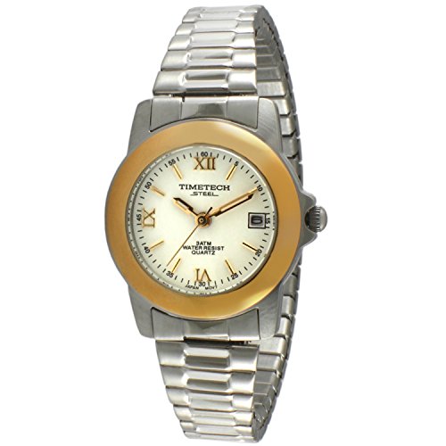 【中古】【未当て嵌める・未開封品】Timetechスチール写真3602lレディースツートンカラーExpansion Watch