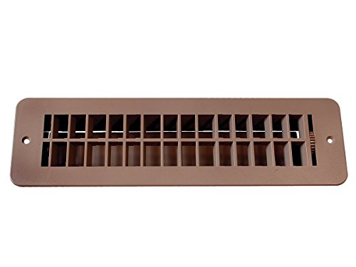 【中古】【未当て嵌める・未開封品】(Tan) - RV Designer H860, Plastic Floor Register with Damper, 30糎 x 7.6糎 - 1.3糎, Tan, Interior Hardware その他-スポーツ・アウトドア