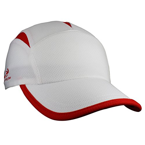 【中古】【未使用・未開封品】(One Size, White/Red) - Headsweats Go Hat