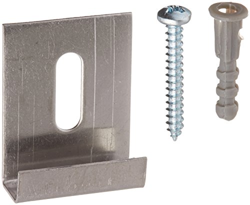 【中古】【未使用・未開封品】Slide-Co 193672 Mirror Hanger Clip J with Screw, Stainless Steel,(Pack of 6) by Slide-Co｜AJIMURA-SHOP