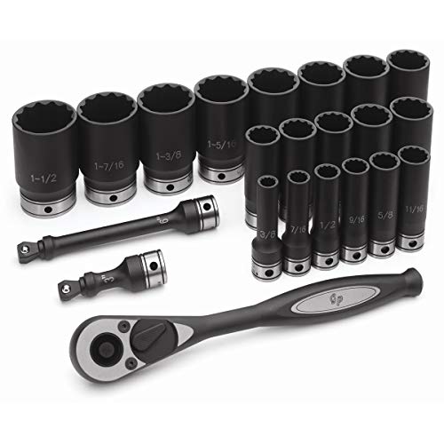 【中古】【未使用・未開封品】Grey Pneumatic GRE82222D .5 Inch Dr. 22Pc Fractional Deep Duo-Socket Set- 12｜AJIMURA-SHOP 80,128円