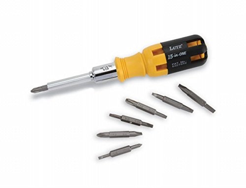 【中古】【未使用・未開封品】Lutz 15-in-1 Ratchet Screwdriver-YELLOW/BLACK by Lutz