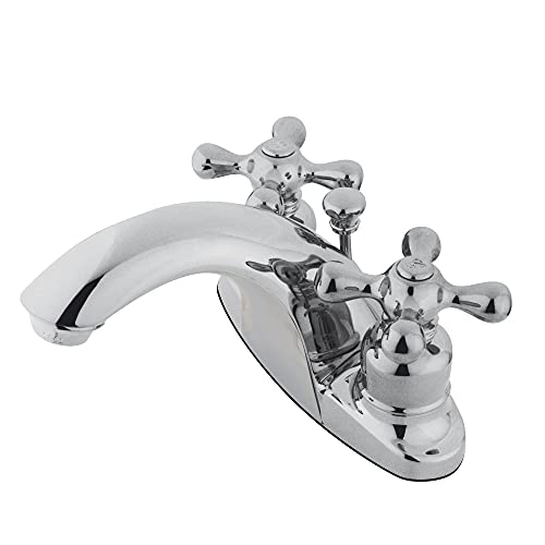 【中古】【未使用・未開封品】Kingston Brass KB7641AX Two Handle 4 in. Centerset Lavatory Faucet with Retail Pop-up