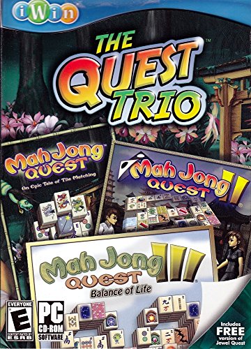 【中古】【未当て嵌める・未開封品】The Quest Trio: Mahjong (インポート版)